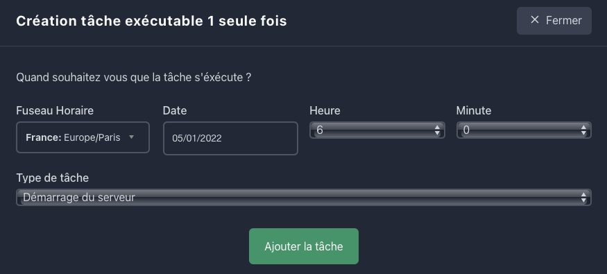 Spontaneous Task detailed