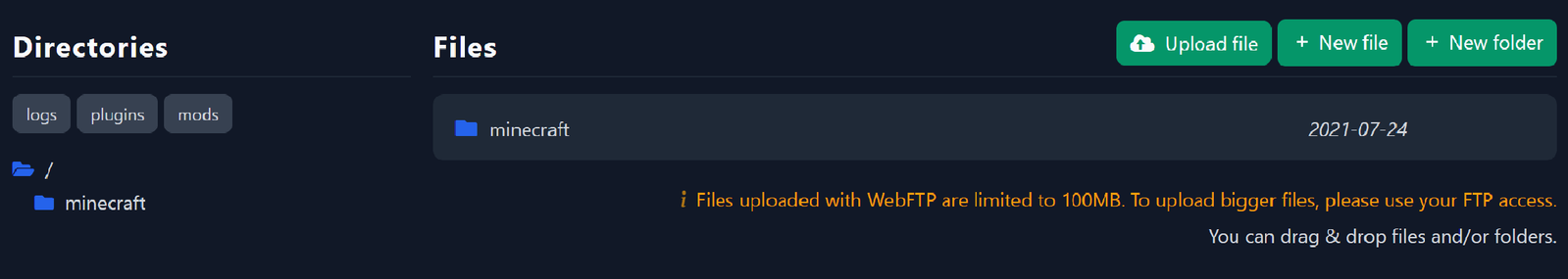 WebFTP partie 2